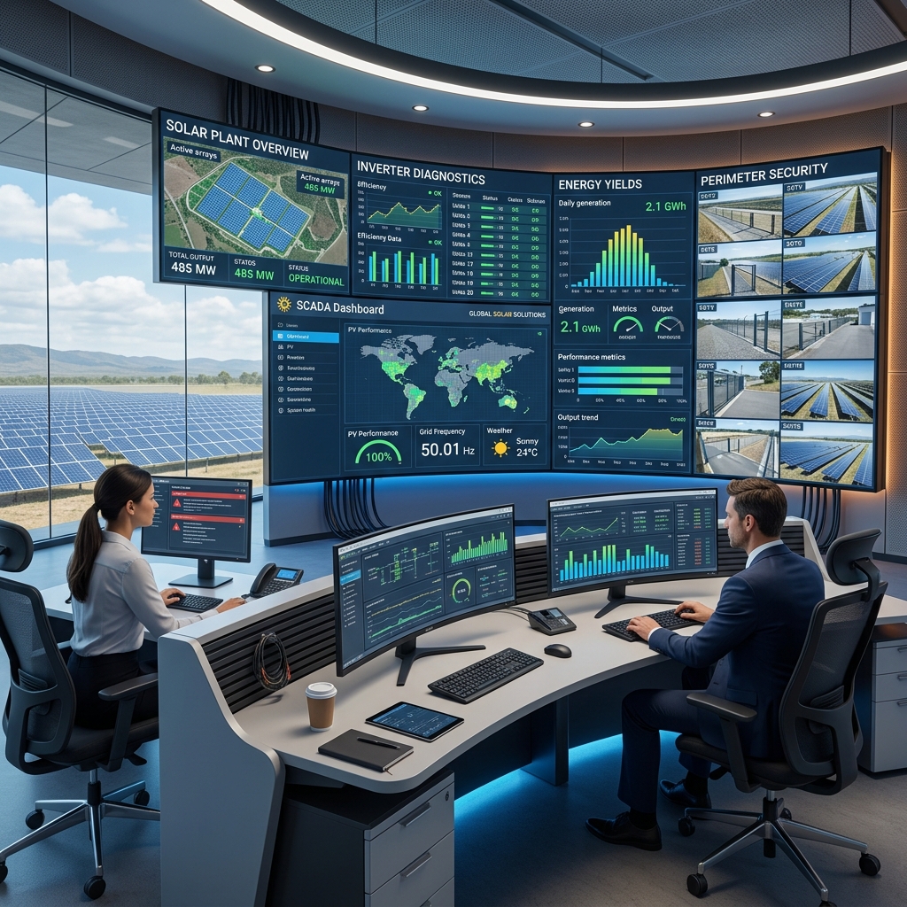 Solar SCADA Telemetry Network and Boundary Security in Barmer